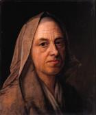 DENNER Balthasar,A study of an old woman, head and shoulders, weari,1727,Christie's 1998-11-09