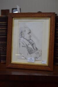 DENNING Stephen Poyntz 1795-1864,Drawing of a Gentleman,Vickers & Hoad GB 2017-06-04