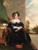 DENNING Stephen Poyntz,Portrait of a lady, wearing a black dress,1837,Christie's 2007-02-28