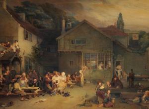 DENNING Stephen Poyntz 1795-1864,The Village Festival,John Nicholson GB 2017-05-03