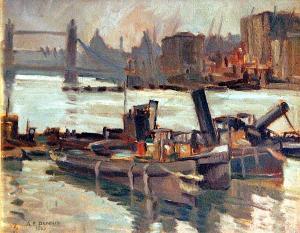 DENNIS Ada L 1800-1900,The Pool of London (1910),Bonhams GB 2005-11-17