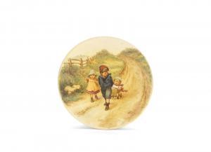 DENNIS Ada L 1800-1900,three children at play in a rural setting,1900,Bonhams GB 2019-09-04