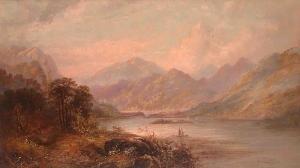 DENNIS Charles Warren 1898,Highland loch landscape,Bonhams GB 2003-03-11
