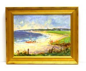 DENNIS Roger Wilson 1902-1996,Harkness Beach,1989,Winter Associates US 2012-03-19