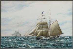 DENNIS STILLE William 1947-1998,Ships at Sea,Skinner US 2017-11-04