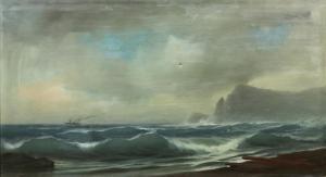 DENNY Gideon Jacques 1830-1886,Point San Pedro,Clars Auction Gallery US 2021-11-19