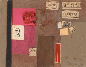 DENNY Robyn 1930-2014,IC3 (Nicholas Machiavel's Letter),1954,Bonhams GB 2024-03-27