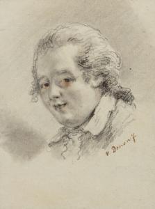 DENON Dominique Vivant 1747-1825,Paris Portrait of a man Black,Sotheby's GB 2023-12-19