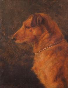 DENT Rupert Arthur 1853-1910,Sporting Dog,1894,Dunbar Sloane NZ 2014-05-14
