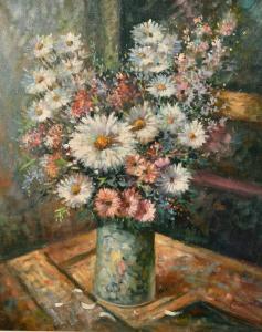 DENVER T 1900-1900,a still life of mixed flowers,John Nicholson GB 2021-12-22