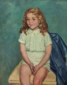 DEPARIS Daniel Gustave Jean 1900-1900,Portrait d\’un jeune garçon,1941,Ferri FR 2019-03-29