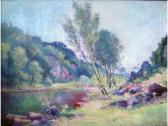 DEPEIGE Sylvain 1850-1937,Paysage Creusois,1896,Turpin FR 2008-06-29