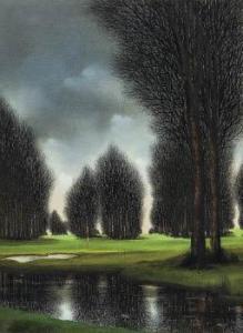 DEPERTHES Jacques 1936,Singing Hills Golf Country Club,1991,Mainichi Auction JP 2024-02-03
