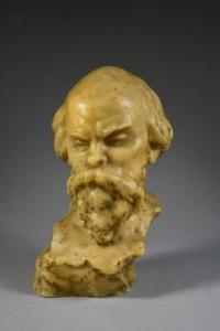 DEPREZ Paul Gaston,Buste du poète et écrivain Paul Verlaine (1844-189,Coutau-Begarie 2021-05-07
