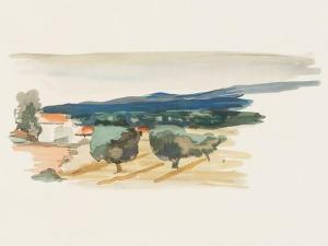 DERAIN Andre 1880-1954,Paysage,1933,Auctionata DE 2017-02-14