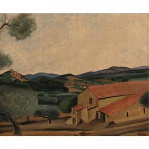 DERAIN Andre 1880-1954,UNE FERME EN PROVENCE,Sotheby's GB 2007-05-09