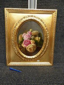 Derickx Louis 1835-1895,Roses,1886,VanDerKindere BE 2019-11-26