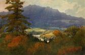 DeROME Albert Thomas 1885-1959,Bear Buttes, Eel River,1920,Bonhams GB 2008-08-05