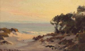 DeROME Albert Thomas 1885-1959,Morning, Monterey Coast Dunes,1923,Bonhams GB 2023-11-30