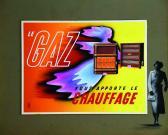 DEROUET LESACQ 1940,Gaz Vous apporte le Chauffage,1950,Artprecium FR 2019-04-03