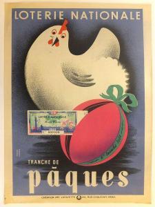 DEROUET LESACQ 1940,Loterie Nationale Tranche de Pâques,1940,Eric Caudron FR 2022-02-09