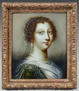 DERUET Claude 1588-1660,Portrait d'une jeune femme,De Maigret FR 2020-07-09