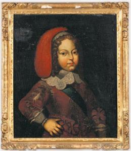 DERUET Claude 1588-1660,Portrait de Louis XIV,Rossini FR 2010-06-24