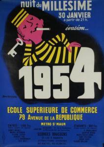 DESALEUX Jean,ECOLE SUPERIEURE DE COMMERCE\”NUIT DU MILLESIME\”,1954,Yann Le Mouel FR 2019-10-30