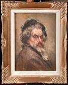 DESBOUTIN Marcellin 1823-1902,Autoportrait de l'artiste,Osenat FR 2023-03-18