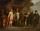 DESCAMPS Guillaume Désiré J,Achilles receives Agamemnon's messengers.,Galerie Koller 2014-09-19
