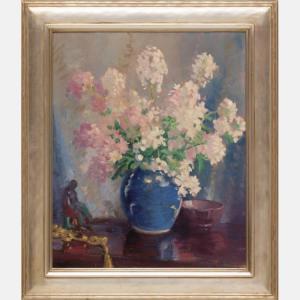 DESCH Frank H 1873-1934,Still Life with Flowers,Gray's Auctioneers US 2016-04-06