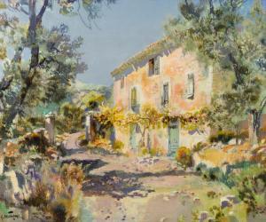 DESCHAMPS Gabriel 1919-2011,Bastide provençale,Bonhams GB 2025-03-19