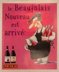 DESCLOZEAUX Jean Pierre 1938,Le Beaujolais Nouveau est arrivé !,Neret-Minet FR 2021-07-06