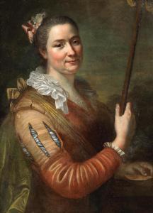 DESCOURS Michel Hubert 1707-1775,Portrait of a lady, half-length,Bonhams GB 2018-10-24