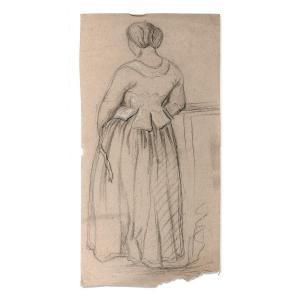 DESGOFFE Blaise Alexandre 1830-1901,Paysages et étude de femme,1849,Tajan FR 2022-03-24