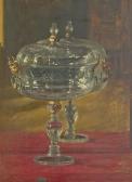 DESGOFFE Blaise Alexandre 1830-1901,Still Life with Crystal Compote,Shannon's US 2010-04-29