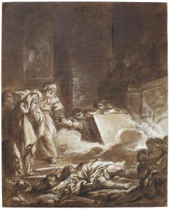 DESHAYS DE COLLEVILLE Jean Baptiste 1729-1765,The Punishment of Korah,Christie's GB 2024-02-01