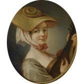 DESHAYS DE COLLEVILLE Jean Baptiste 1729-1765,WOMAN WITH A LUTE,Sotheby's GB 2010-06-03
