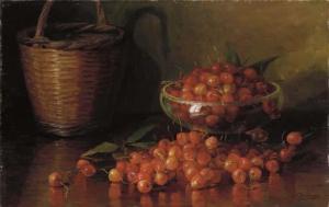 DESILLAS Stelios 1873,A Still Life with Cherries in a Glass Bowl by a Ba,Christie's GB 2003-06-04