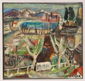 DESNOYER Francois 1894-1972,Paysage de bord de mer,Cannes encheres, Appay-Debussy FR 2023-07-07