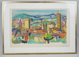 DESNOYER Francois 1894-1972,Village Provençal,Morand FR 2024-01-30