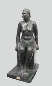 desprat podrovzkova Francoise 1905-1988,Femme assise,Blanchet FR 2010-02-17