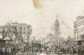DESPREZ Louis Jean 1743-1804,MASANIELLO HARANGANT LE PEUPLE DE NAPLES SUR LA PL,Sotheby's 2017-03-30