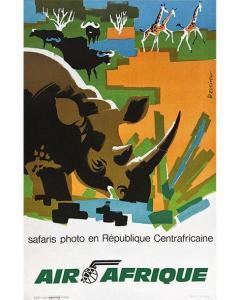 DESSIRIER Jean,République Centre Africaine Safari Photo Air Afriq,1950,Artprecium 2020-07-09