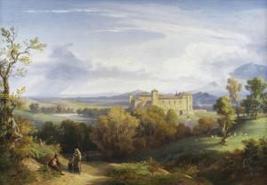 DESSOUSLAVY Thomas 1800-1869,An Italianate landscape,1841,Bonhams GB 2014-09-09