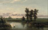 DESTREE Johannes Josephus 1827-1888,The duck hunt,1880,Christie's GB 2010-04-13