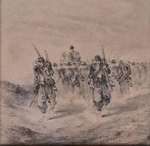 DETAILLE Edouard Jean Baptiste 1848-1912,Scènes de la guerre de 1870,Rossini FR 2024-04-09