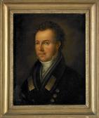 DETLOFF COLLBERG JOHAN 1796-1833,Porträtt av kammarskrivaren Nils Ar,1823,Stockholms Auktionsverket 2012-06-12