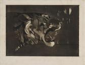 DETMOLD Charles Maurice 1883-1908,Tiger's head,Dreweatt-Neate GB 2011-10-13