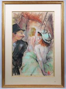 DETRE Constant 1891-1945,Danseur et danseuses de cabaret,Morand FR 2024-03-26